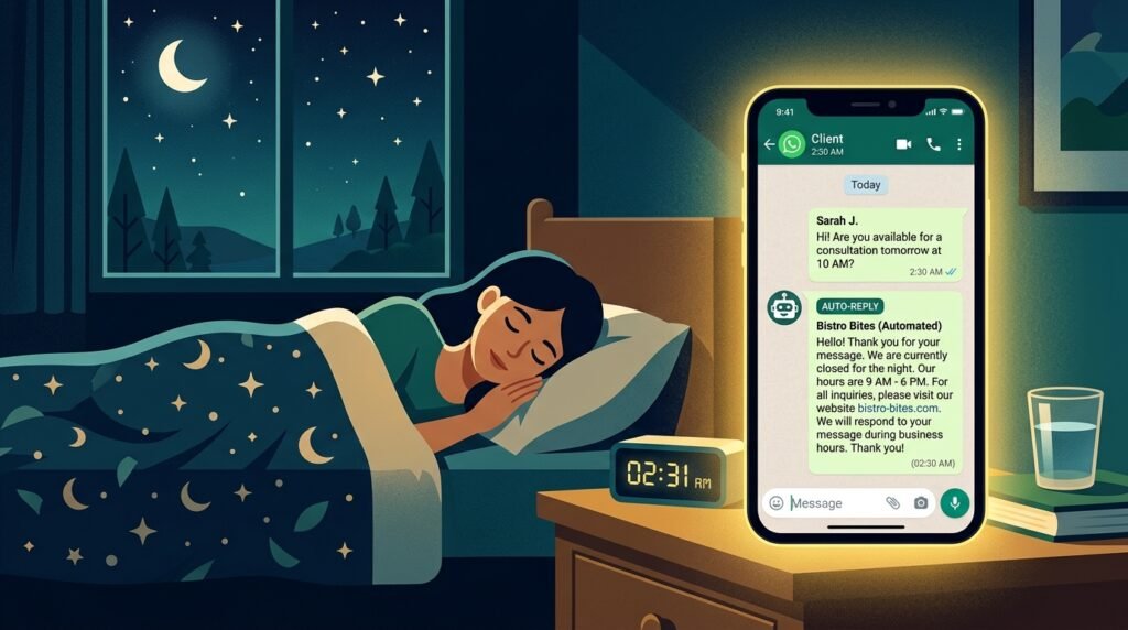 5 cosas que un chatbot de whatsapp puede hacer por tu negocio mientras duermes