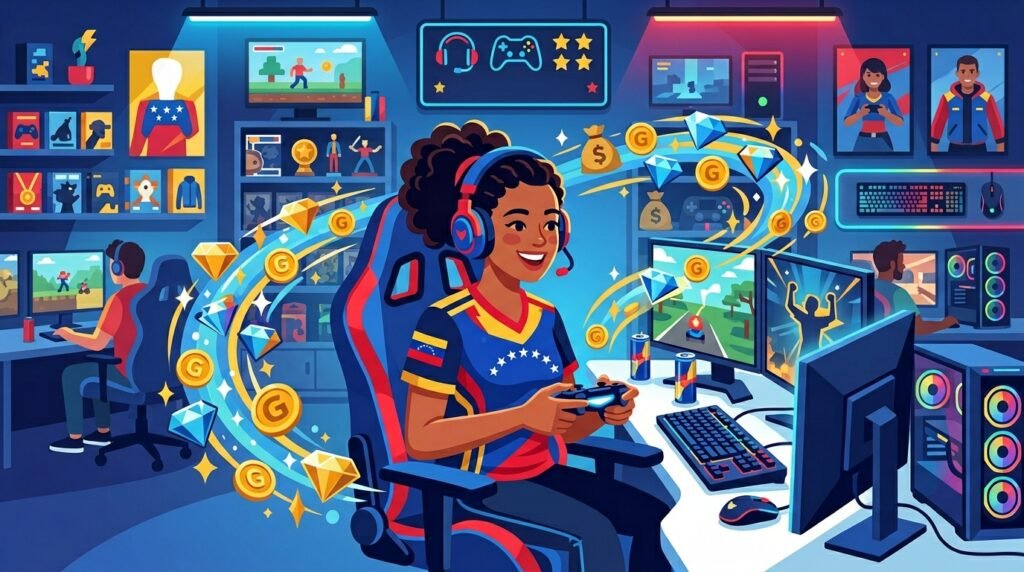 como montar un negocio de recargas de free fire en venezuela desde cero